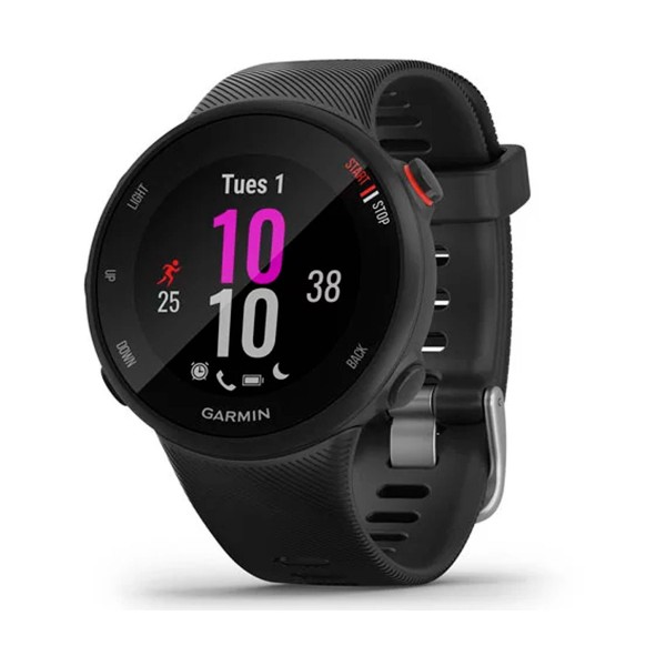 Garmin forerunner 45s 39mm negro reloj inteligente de running con gps y monitor de frecuencia cardíaca